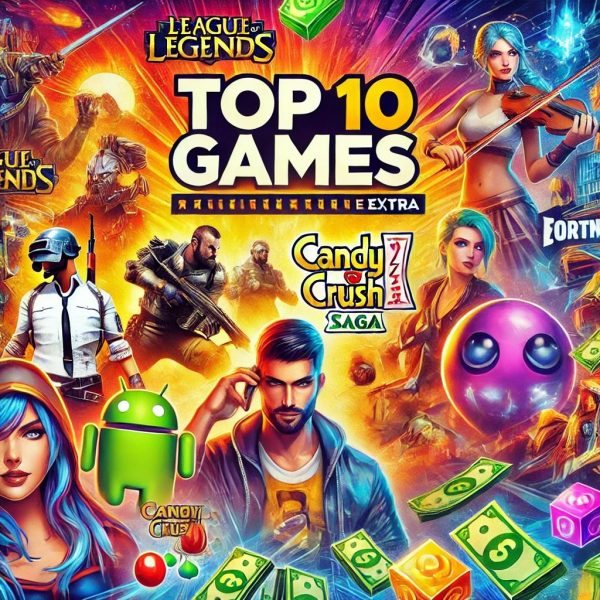 Top 10 Games στην Ελλάδα και Πώς Μπορείτε να Βγάλετε Extra Χρήματα από Αυτά